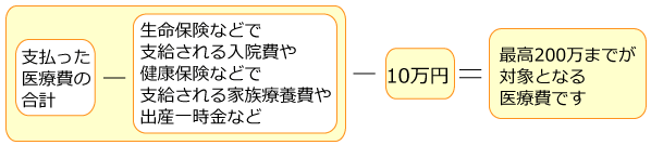 医療費控除の計算